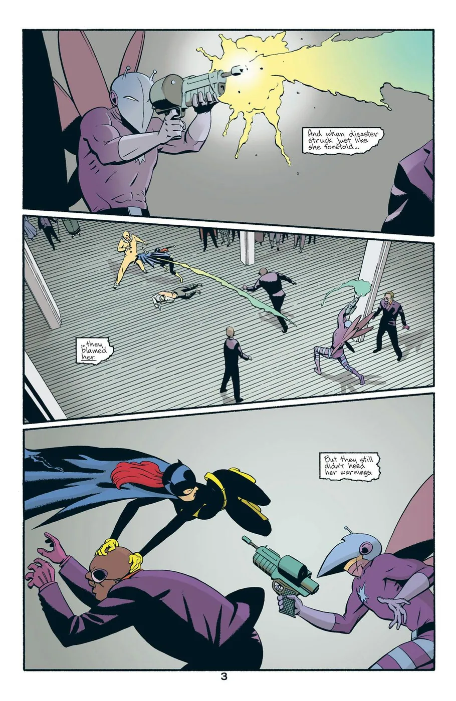 Interior preview from Batgirl, year one