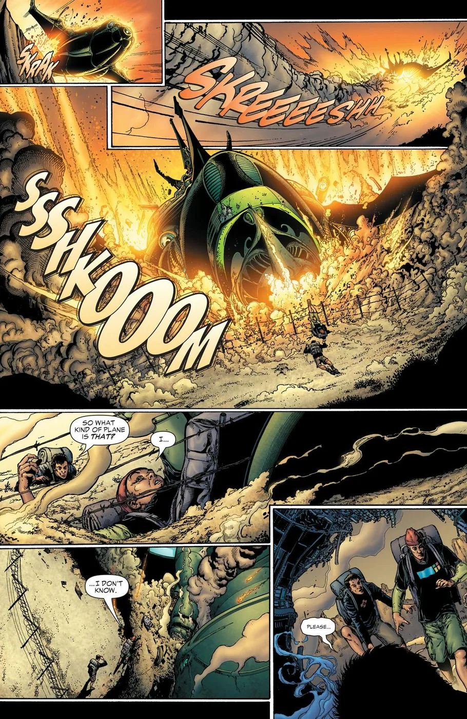 Interior preview from Green Lantern: Rebirth