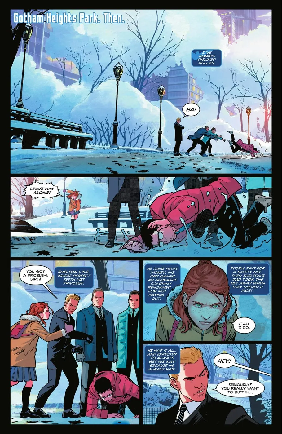 Interior preview from Nightwing Vol. 1: Leaping into the Light