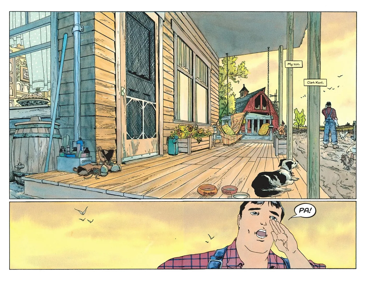 Interior preview from Superman for All Seasons