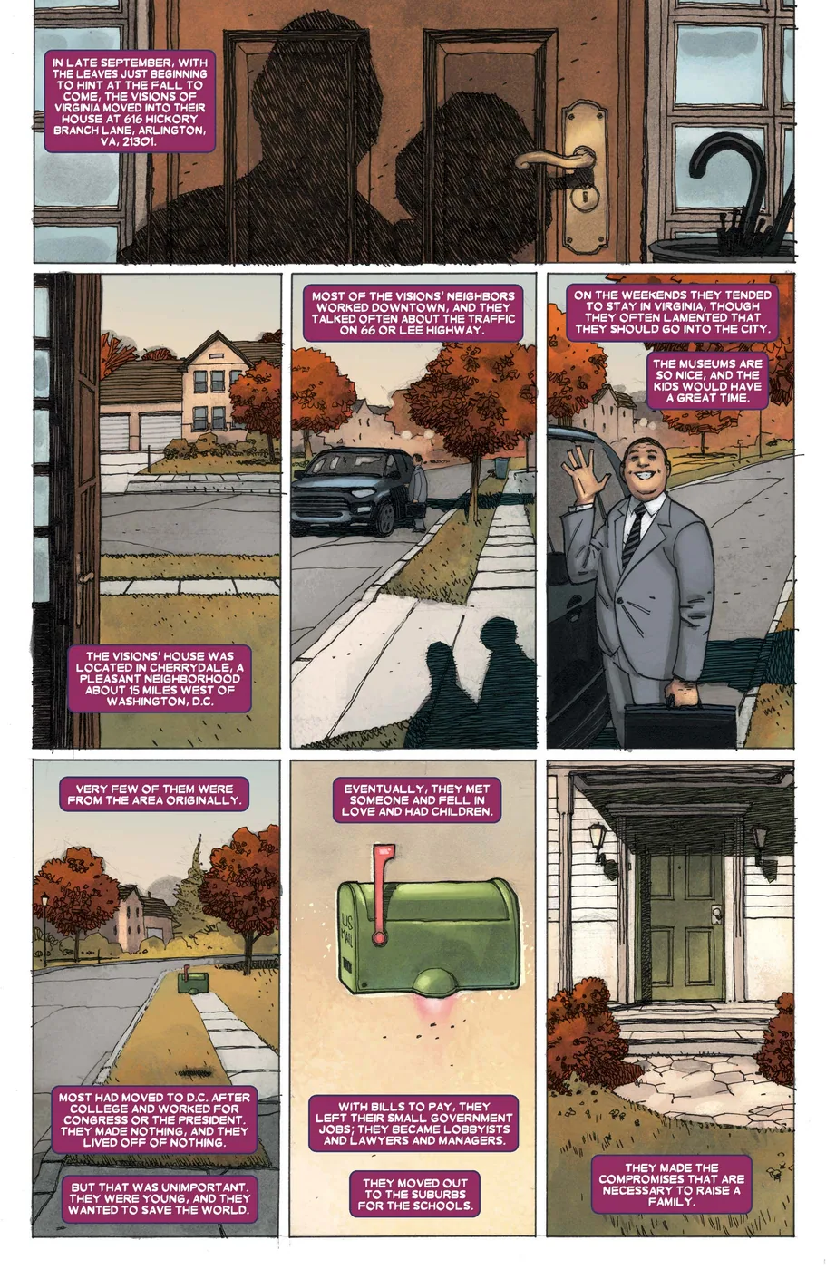 Interior preview from The Vision: Little Worse Than A Man