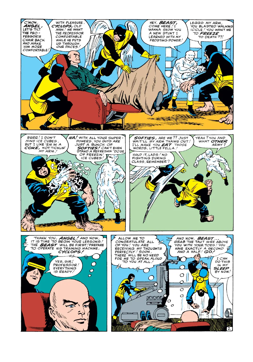 Interior preview from X-Men